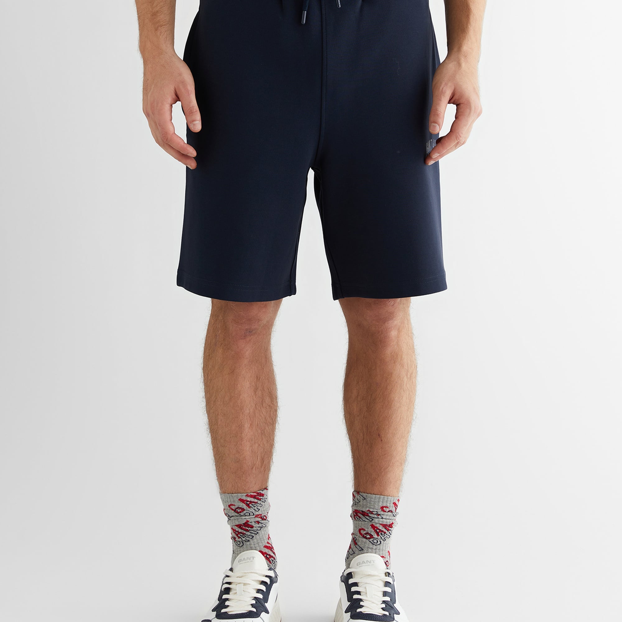 GANT Erkek Lacivert Regular Fit Logolu Şort