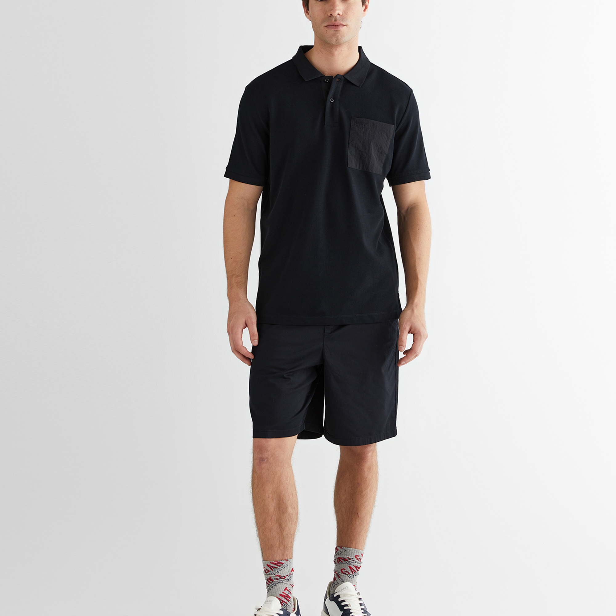 GANT Erkek Siyah Şort