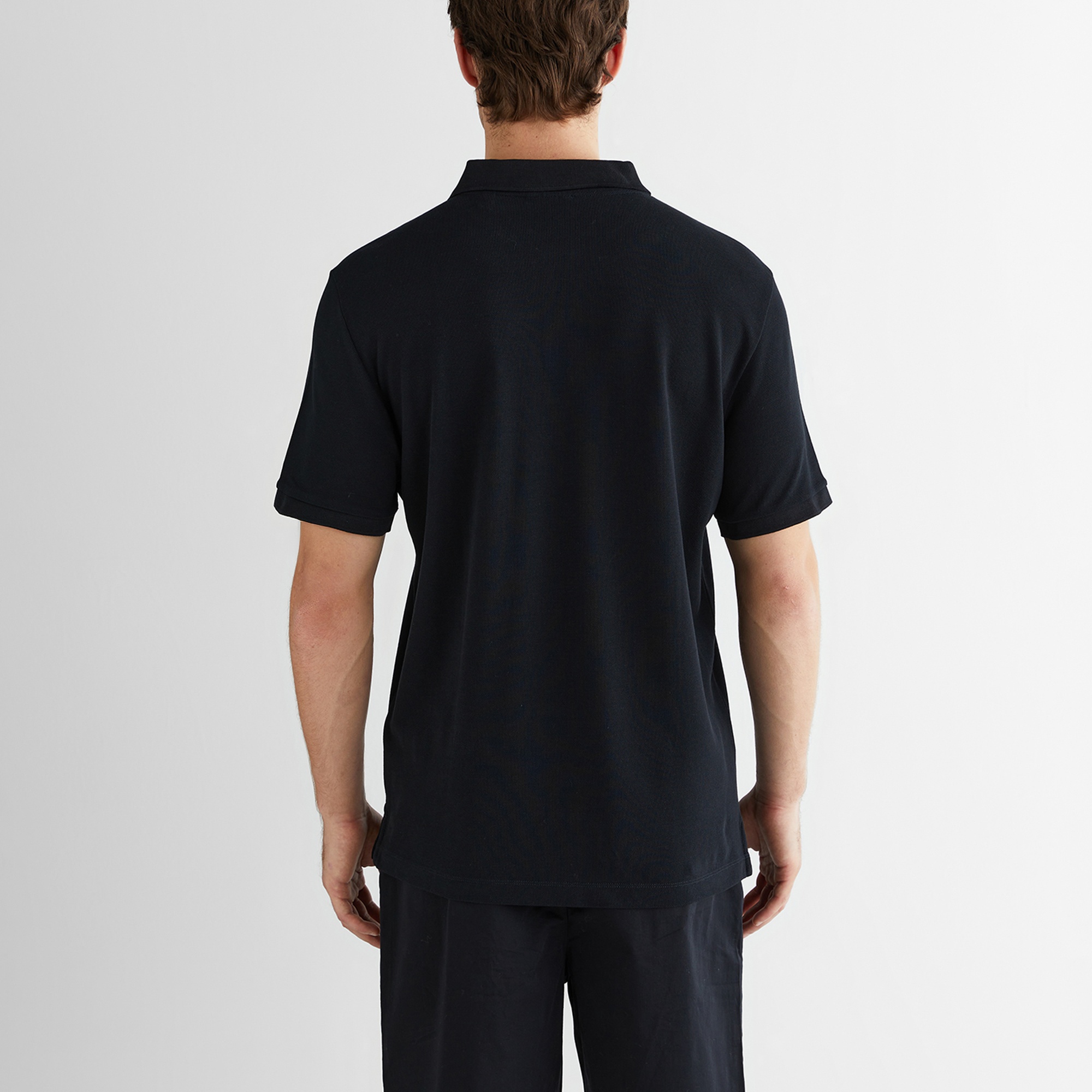 GANT Erkek Siyah Polo