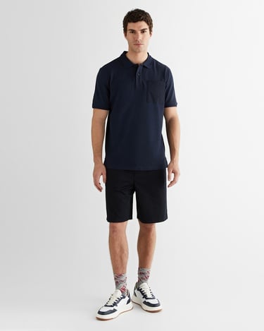  GANT Erkek Lacivert Kısa Kollu Polo