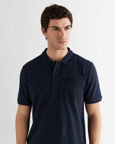  GANT Erkek Lacivert Kısa Kollu Polo