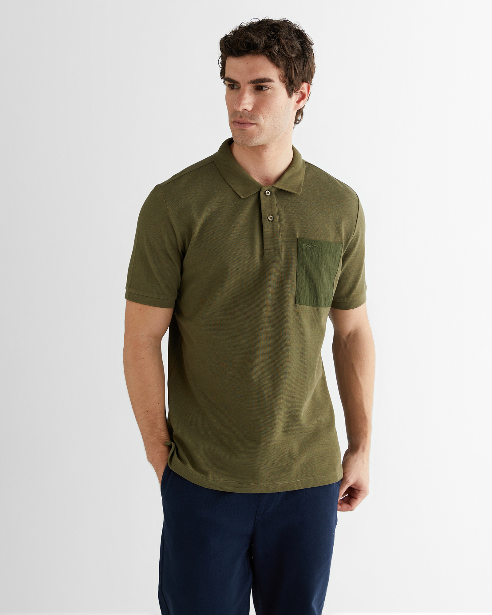  GANT Erkek Yeşil Polo