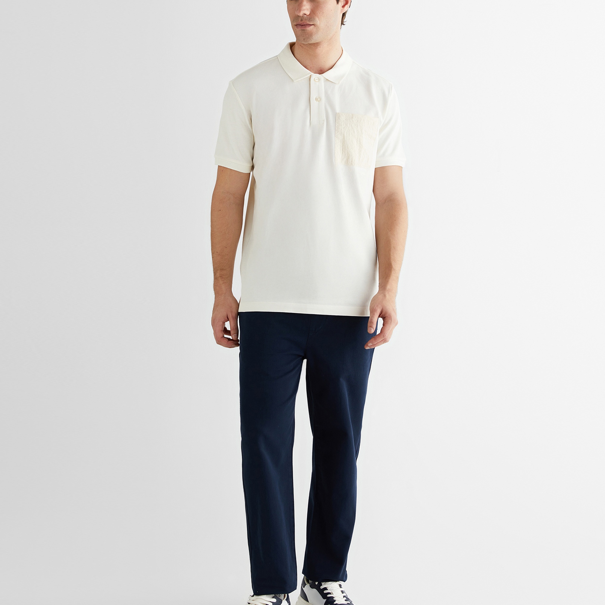 GANT Erkek Krem Polo