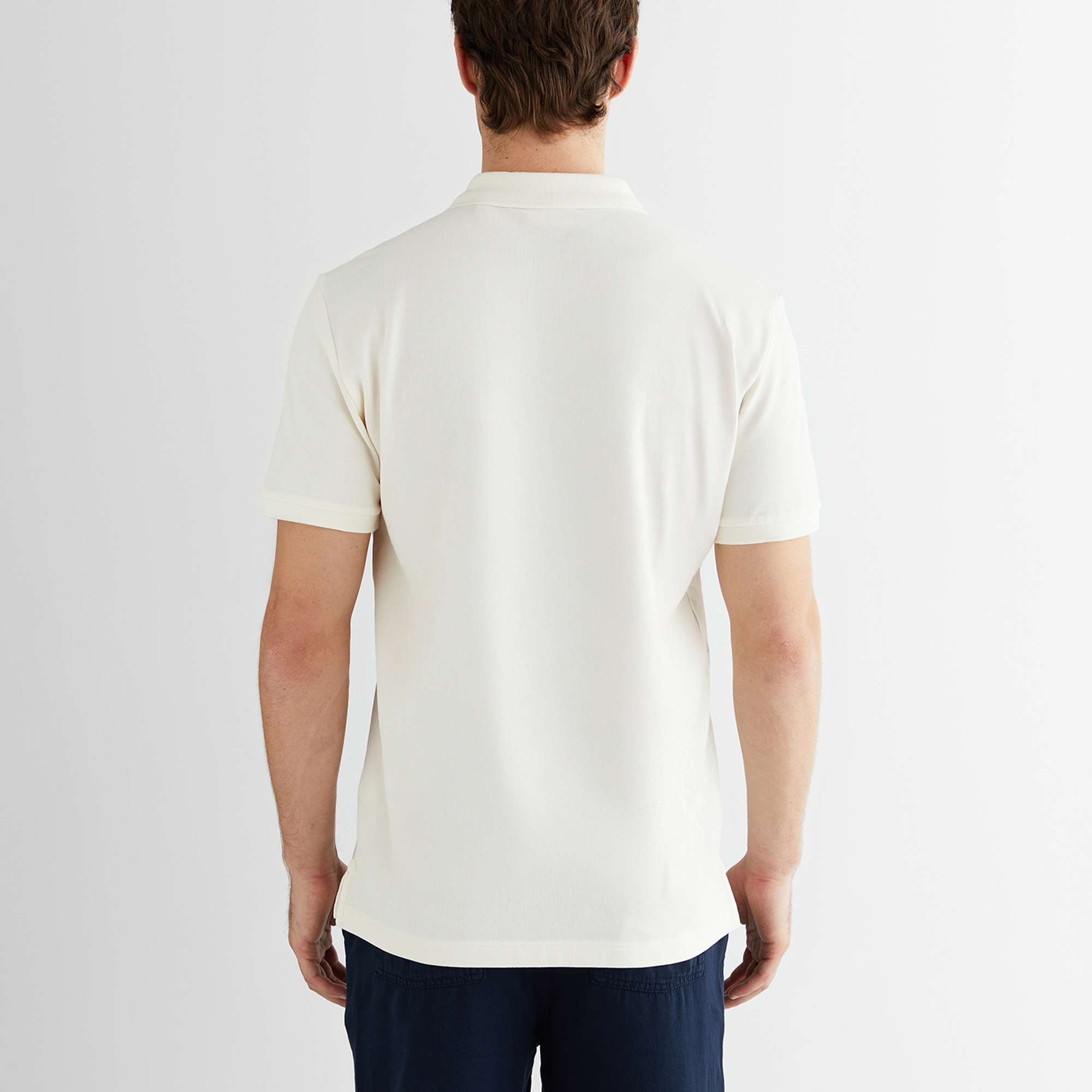 GANT Erkek Krem Polo