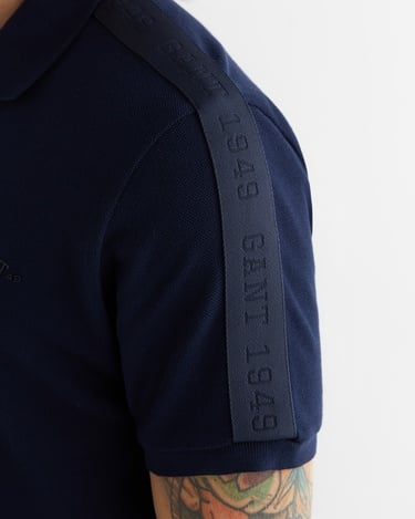  GANT Erkek Lacivert Regular Fit Logolu Polo