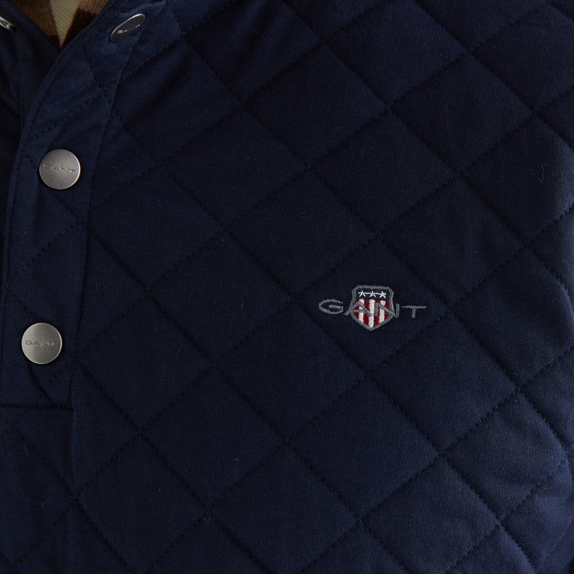 GANT Erkek Lacivert Standart Fit Sweatshirt