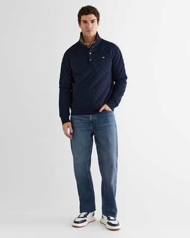  GANT Erkek Lacivert Standart Fit Sweatshirt