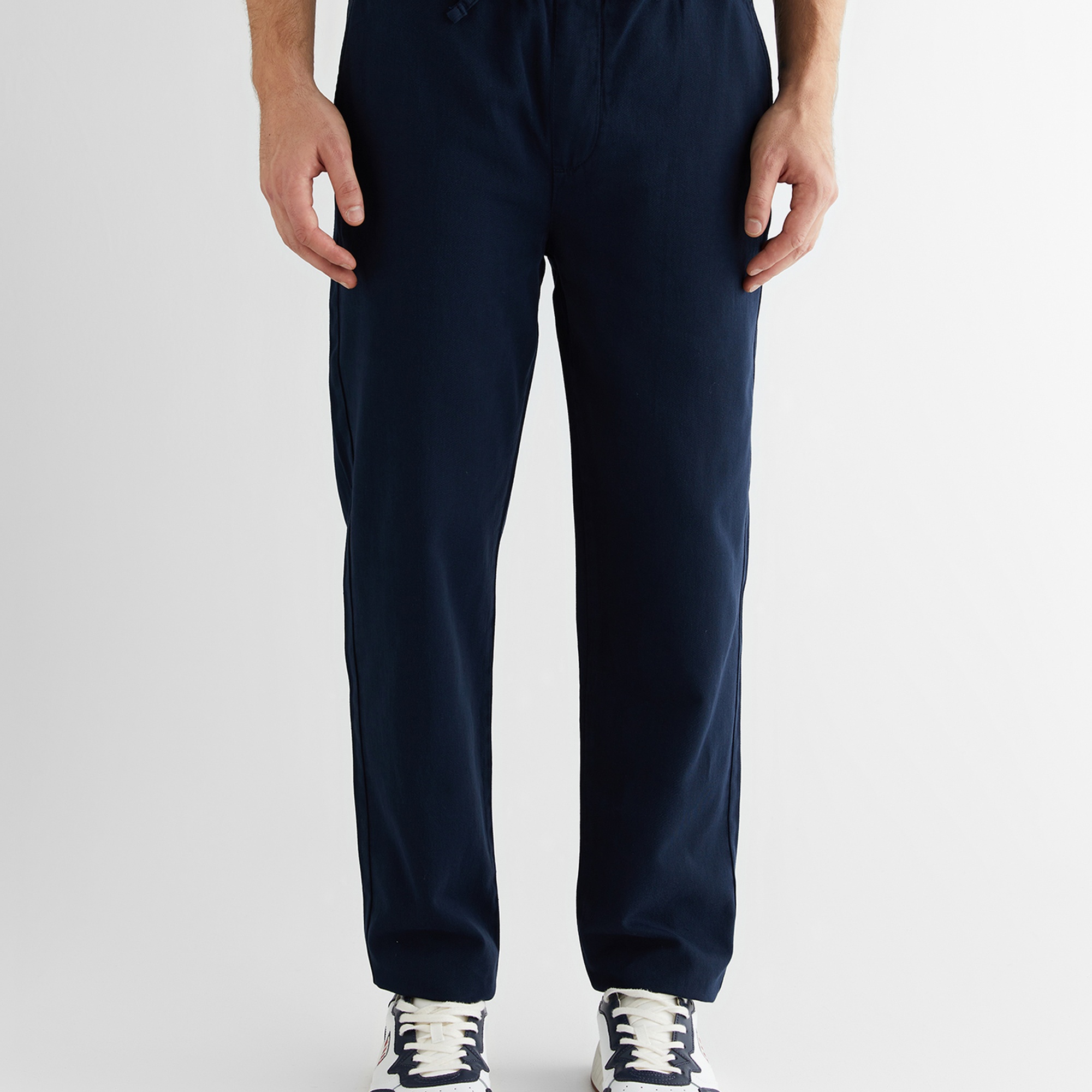 GANT Erkek Lacivert Standart Fit Pantolon