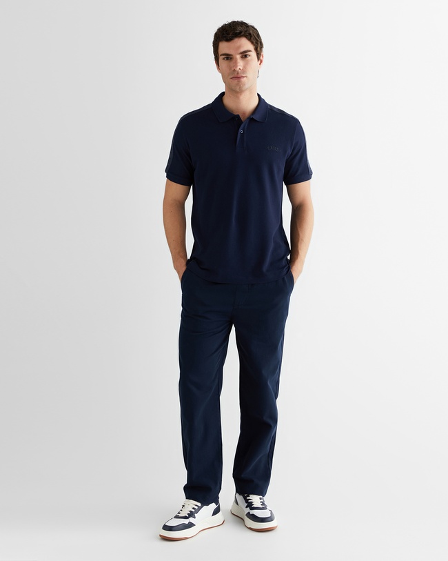  GANT Erkek Lacivert Standart Fit Pantolon