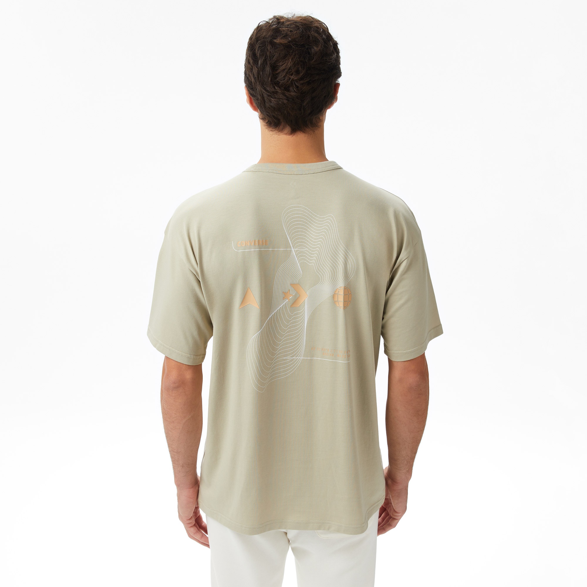 Converse Erkek Haki T-Shirt