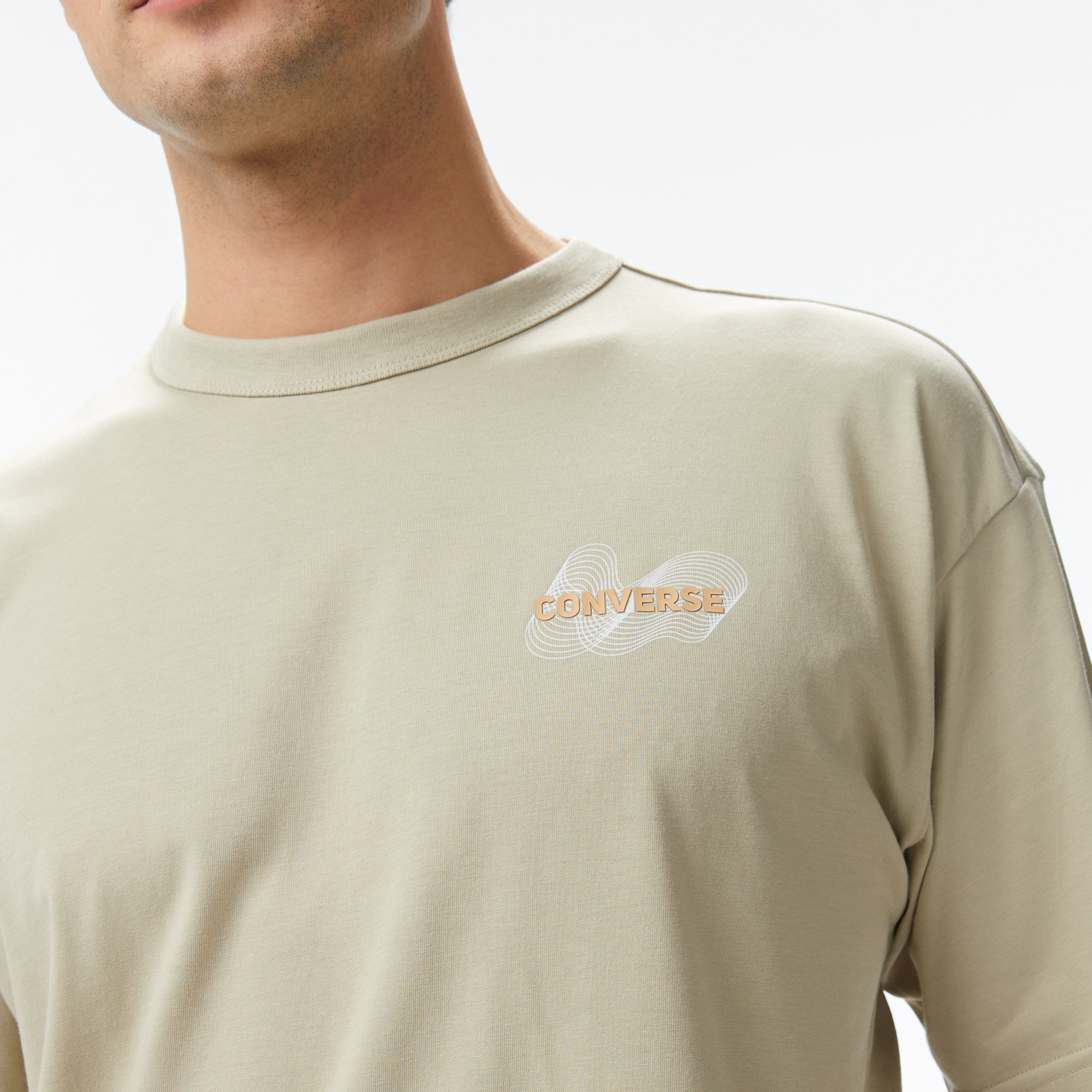 Converse Erkek Haki T-Shirt