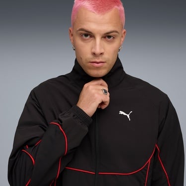  Puma TECH-X Track  Erkek Siyah Ceket