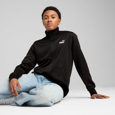  Puma Essential Poly Track  Erkek Siyah Ceket