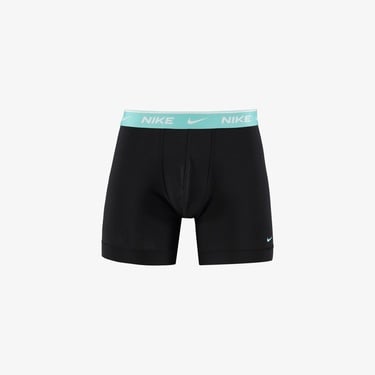  Nike Brief 3' lü Erkek Siyah Boxer