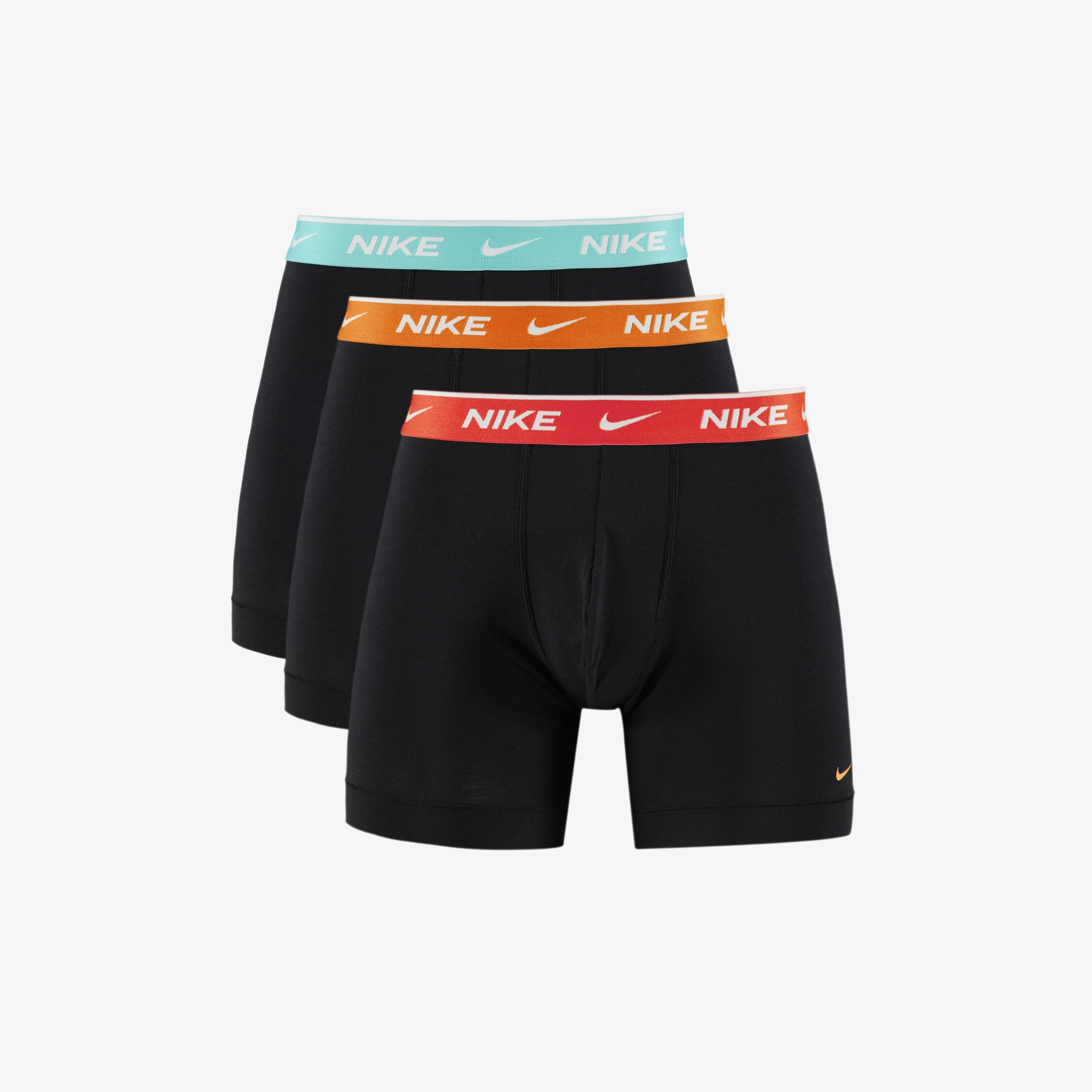 Nike Brief 3' lü Erkek Siyah Boxer