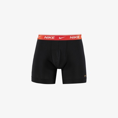  Nike Brief 3' lü Erkek Siyah Boxer