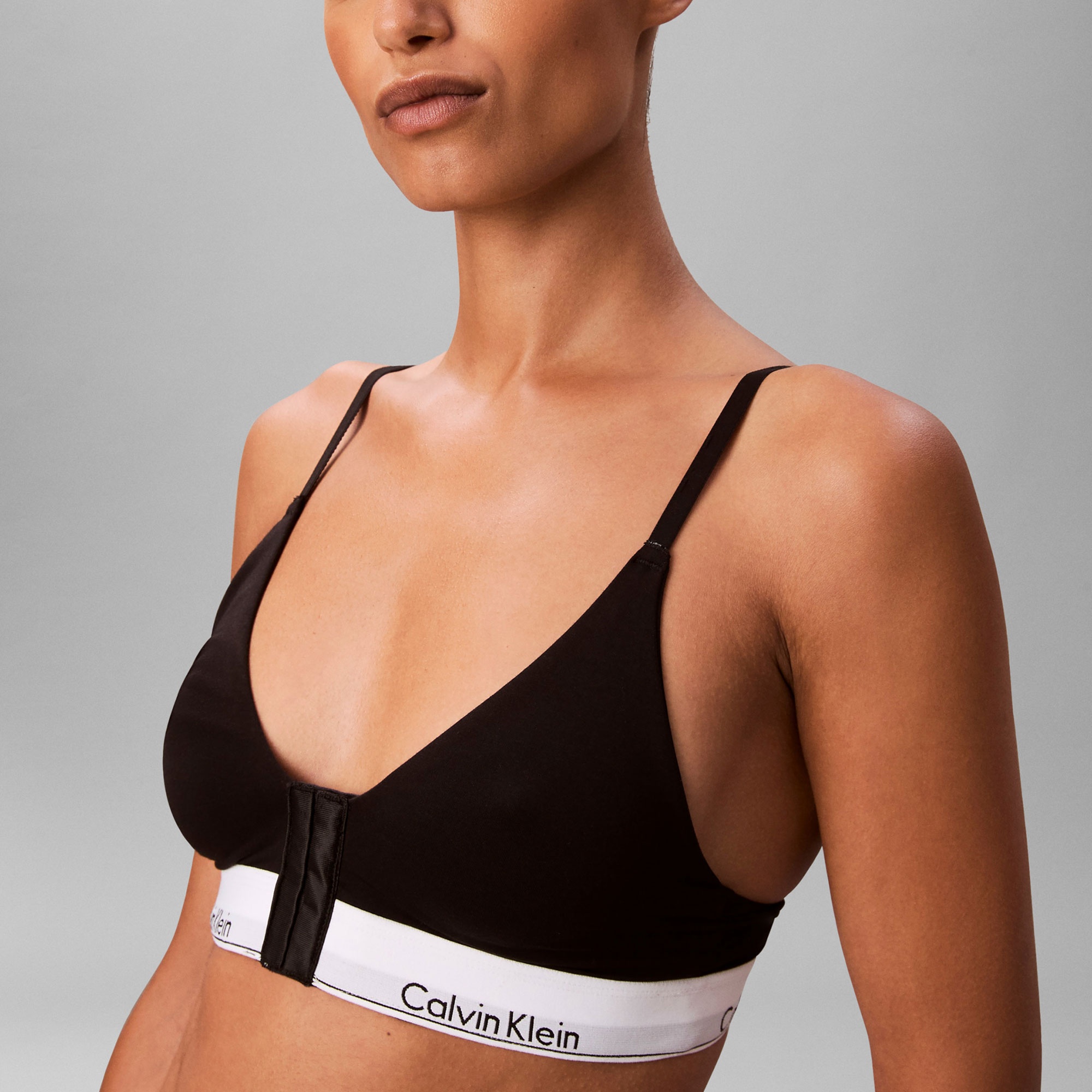 Calvin Klein Kadın Gri Külot