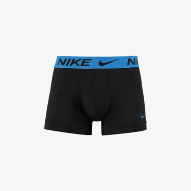  Nike 3' lü Erkek Siyah Boxer
