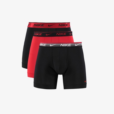  Nike Brief 3' lü Erkek Renkli Boxer
