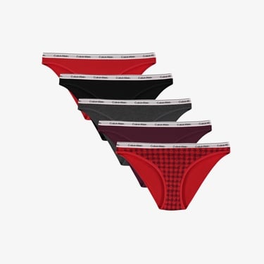  Calvin Klein 5'li Kadın Renkli Külot