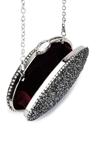  Tamer Tanca Kadın Vegan Antrasit Abiye Çanta