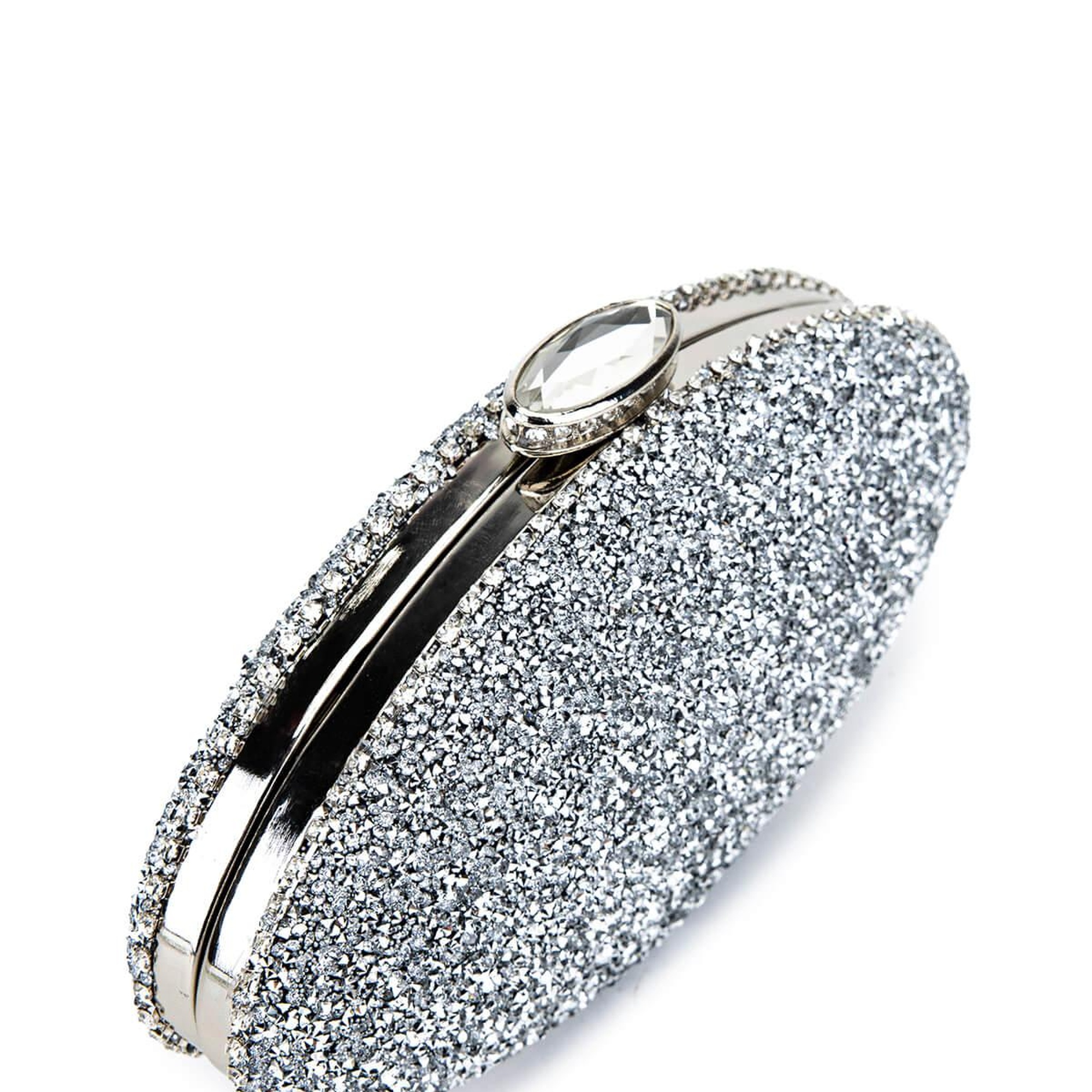 Tamer Tanca Kadın Vegan Gümüş Abiye Çanta