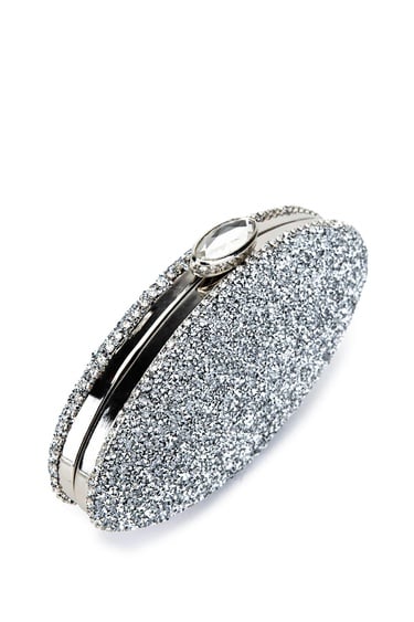  Tamer Tanca Kadın Vegan Gümüş Abiye Çanta