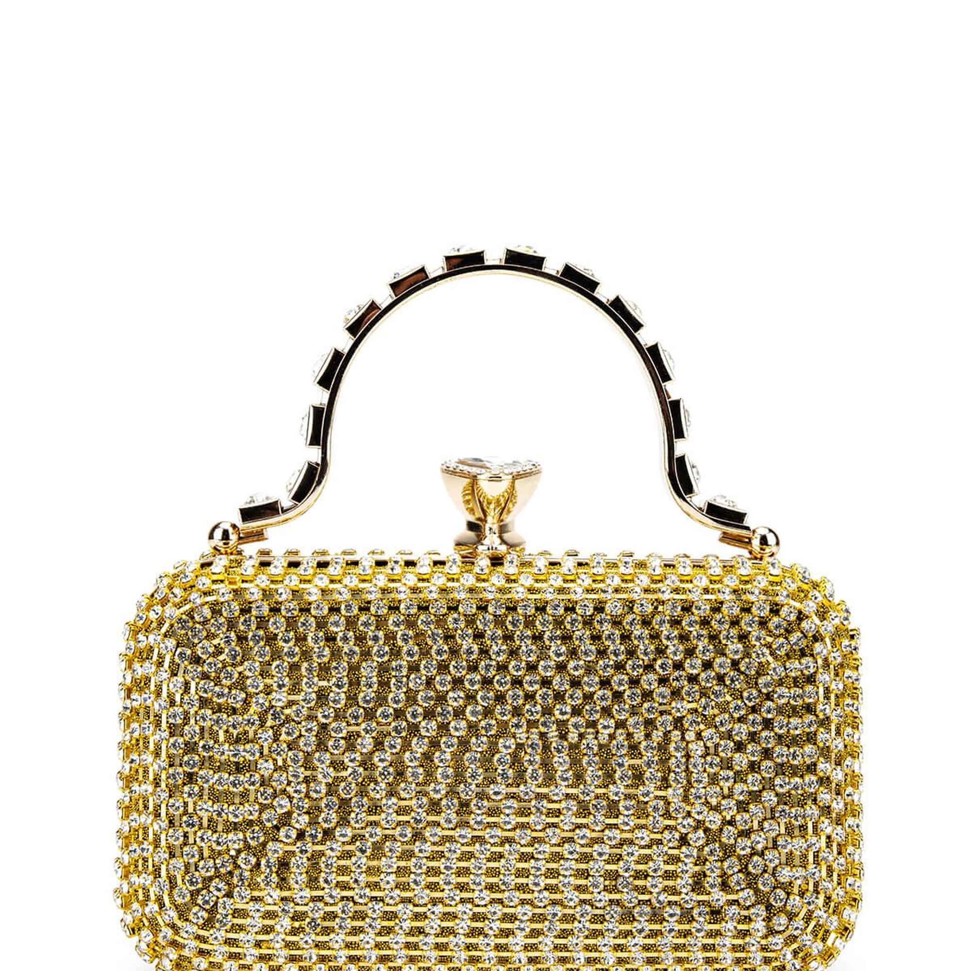 Tamer Tanca Kadın Vegan Sarı Abiye Çanta