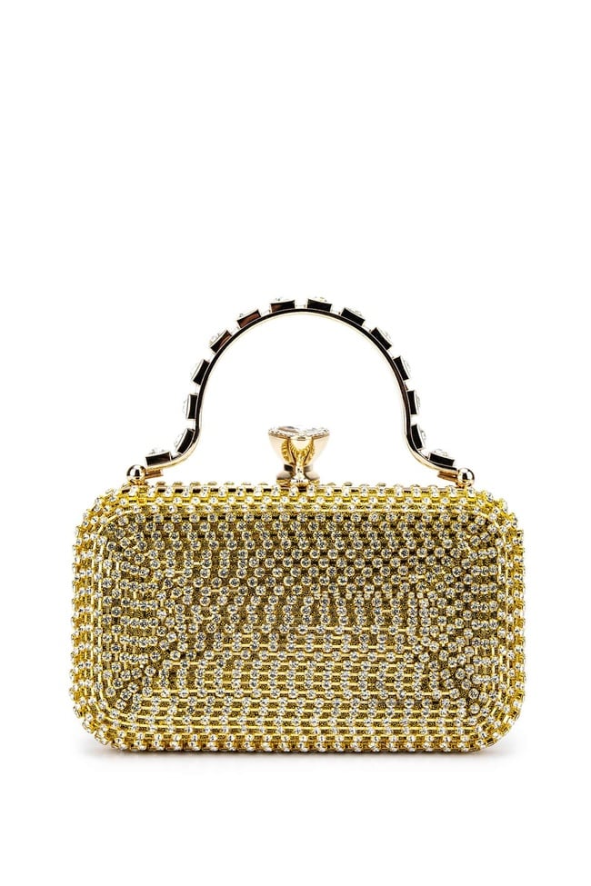  Tamer Tanca Kadın Vegan Sarı Abiye Çanta