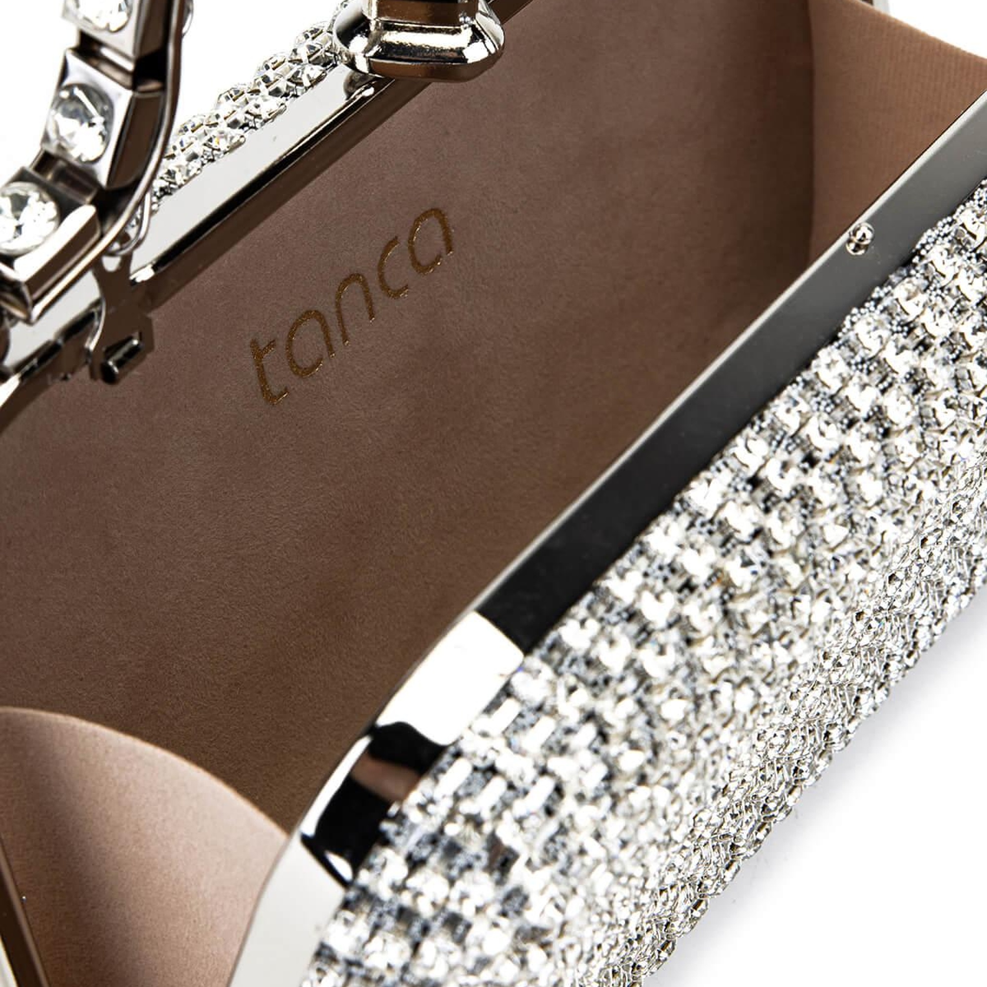 Tamer Tanca Kadın Vegan Gri Abiye Çanta