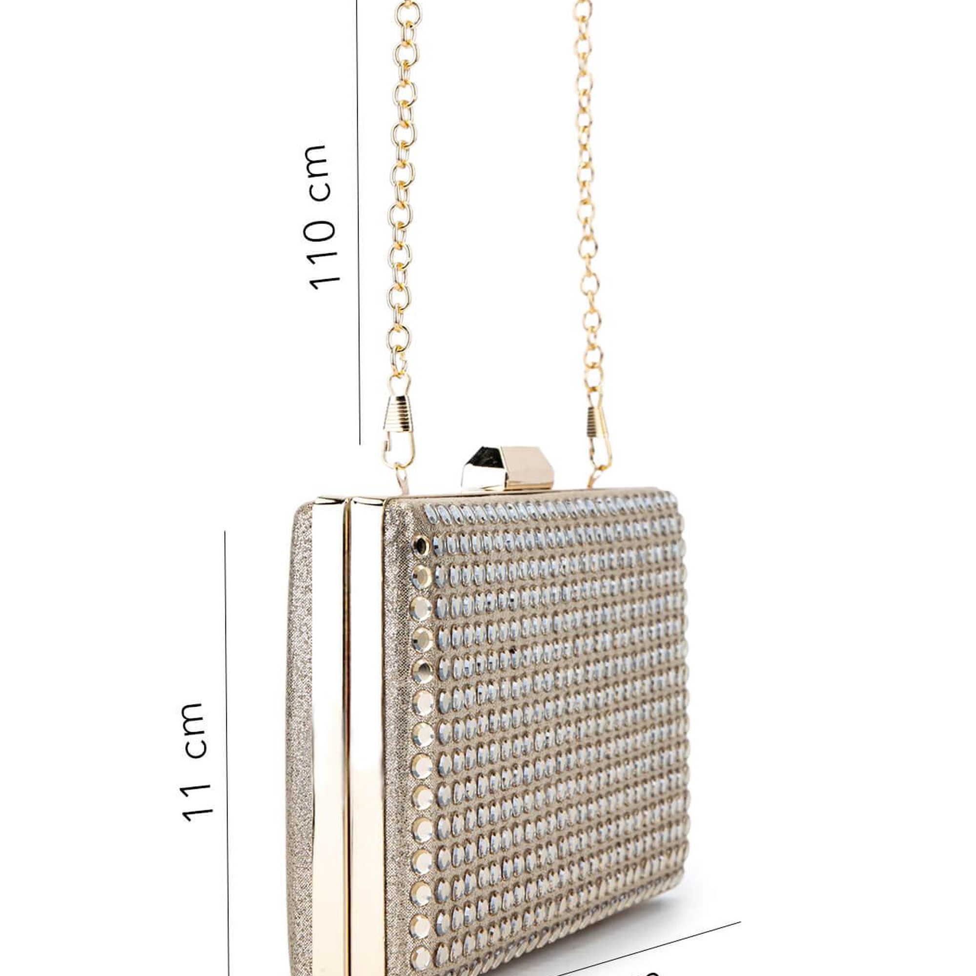 Tamer Tanca Kadın Vegan Sarı Abiye Çanta