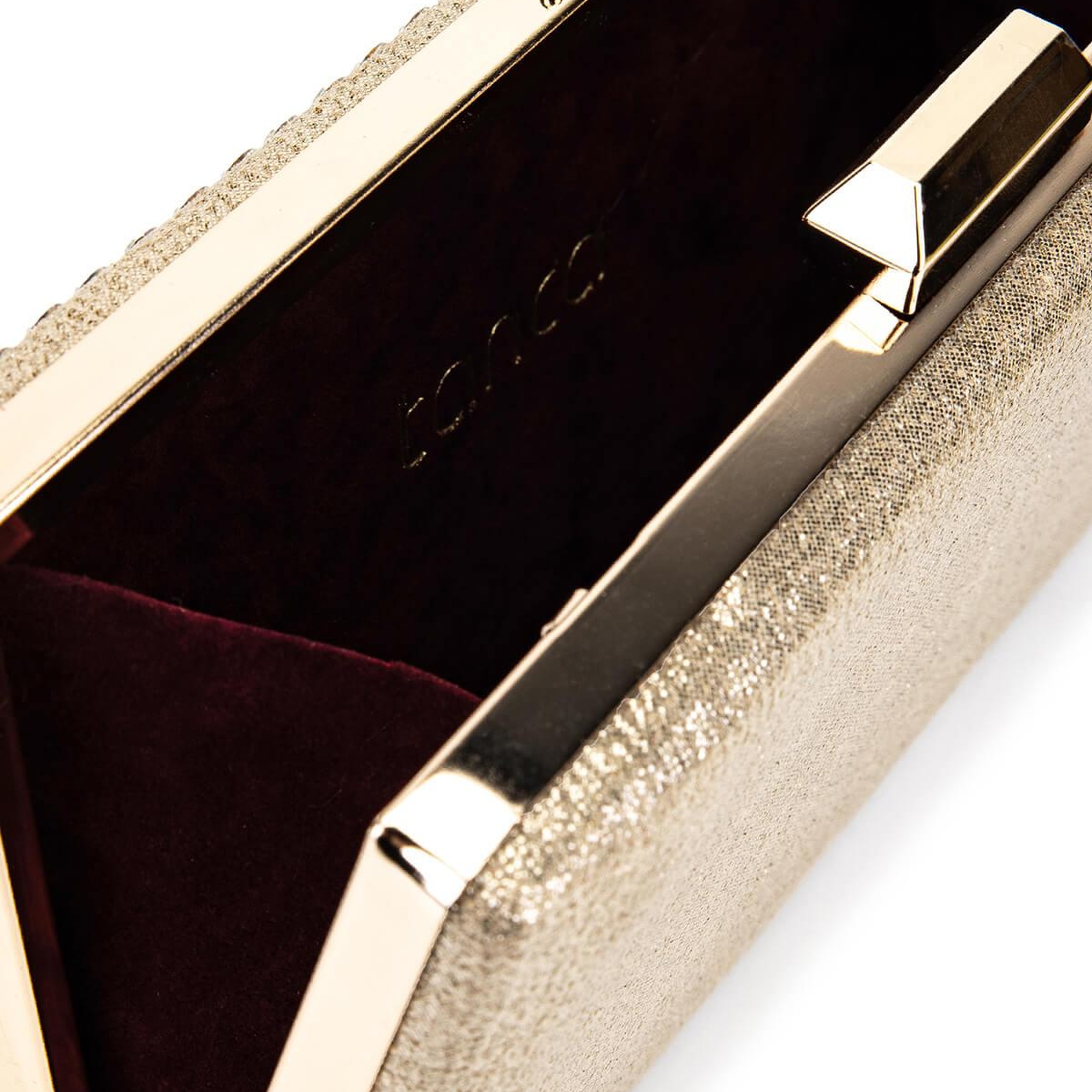 Tamer Tanca Kadın Vegan Sarı Abiye Çanta