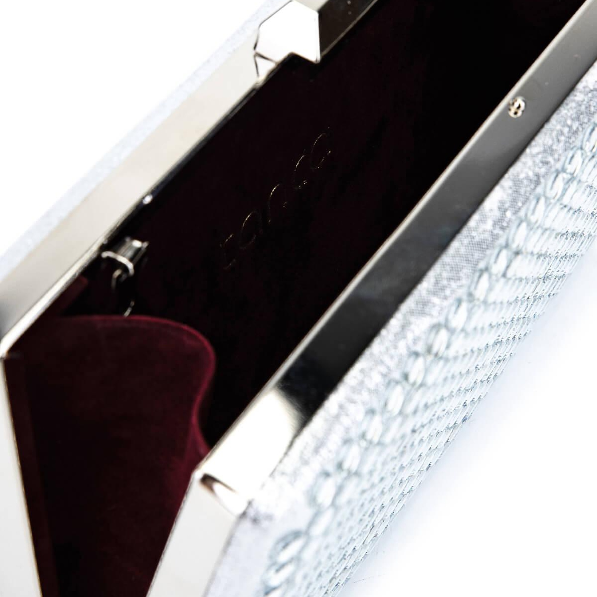 Tamer Tanca Kadın Vegan Gri Abiye Çanta