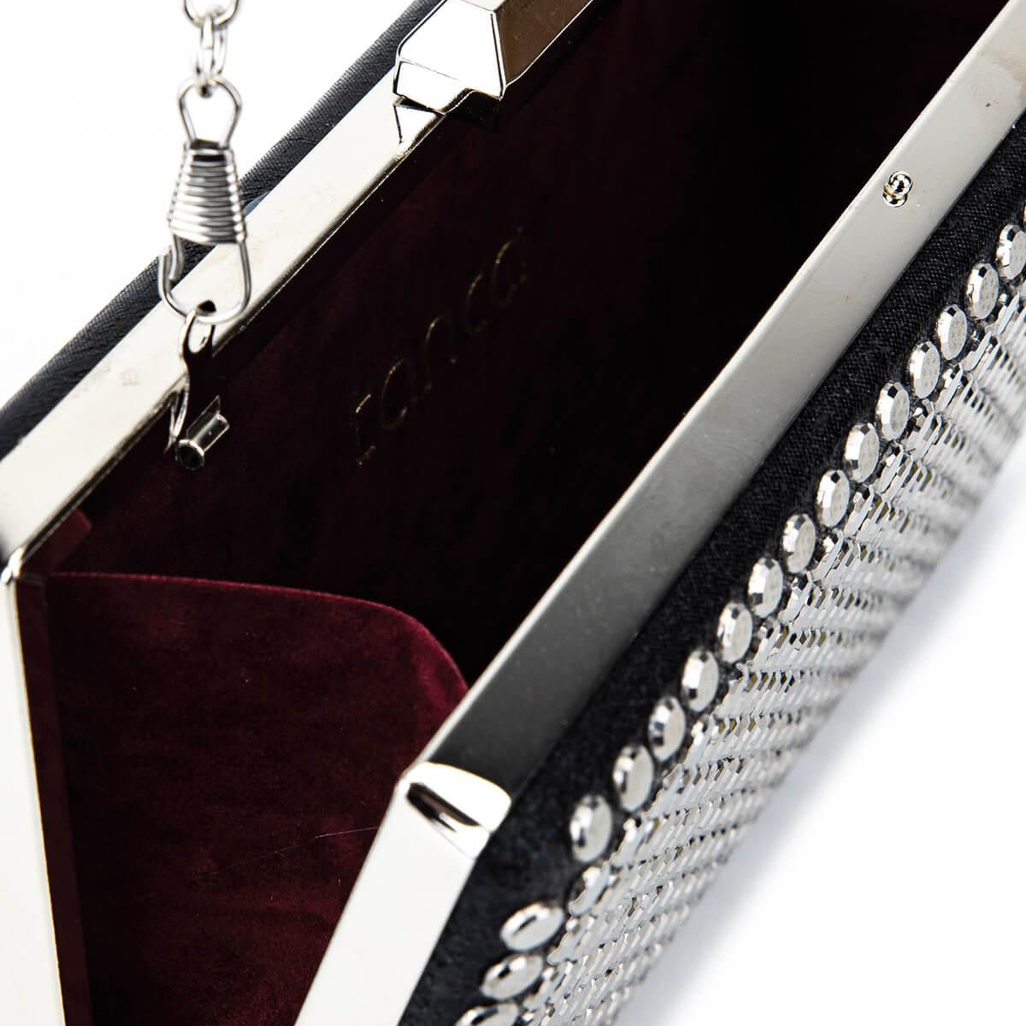 Tamer Tanca Kadın Vegan Siyah Abiye Çanta