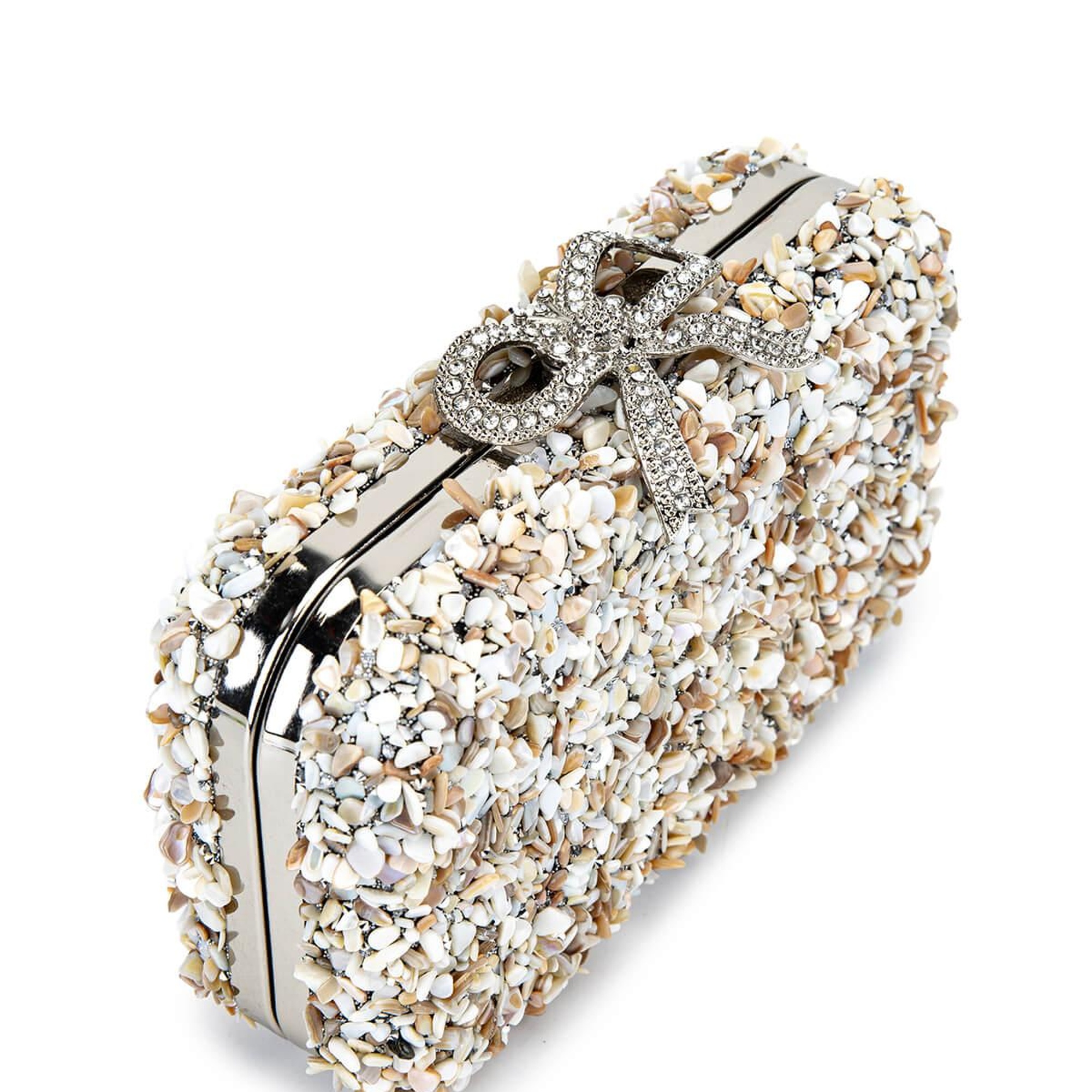 Tamer Tanca Kadın Vegan Bej Abiye Çanta