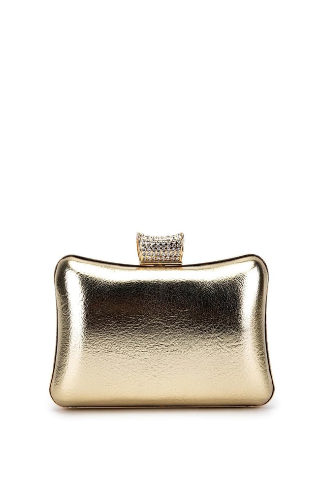  Tamer Tanca Kadın Vegan Sarı Abiye Çanta