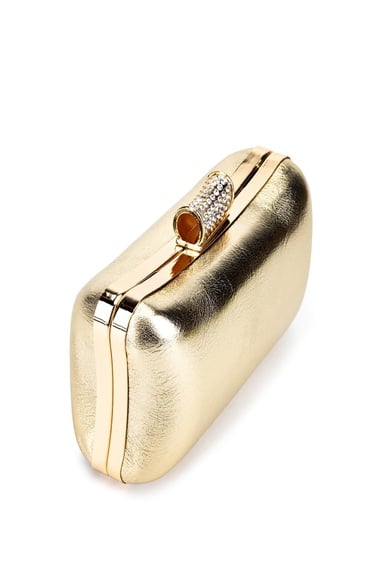  Tamer Tanca Kadın Vegan Sarı Abiye Çanta