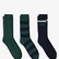 GANT Unisex Lacivert Standart 3'lü Fit Çorap