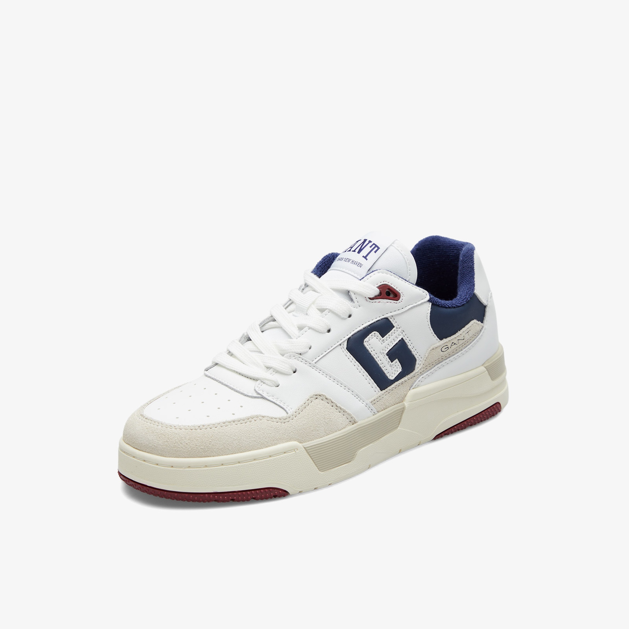 GANT Erkek Beyaz Standart Fit  Spor Ayakkabı & Sneaker