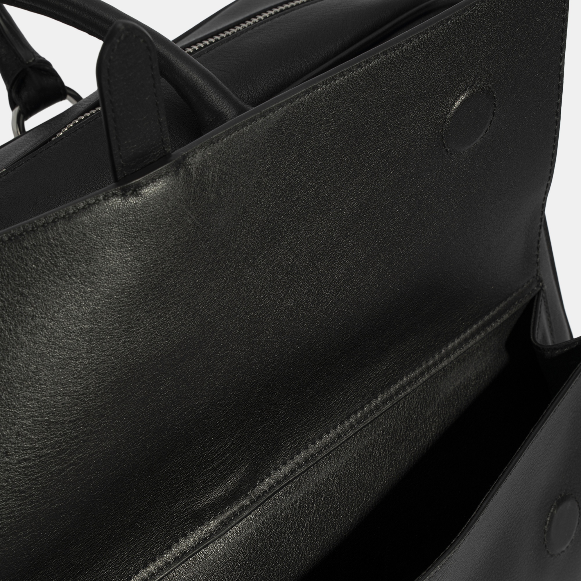 Erkek Siyah Deri Evrak Çantası