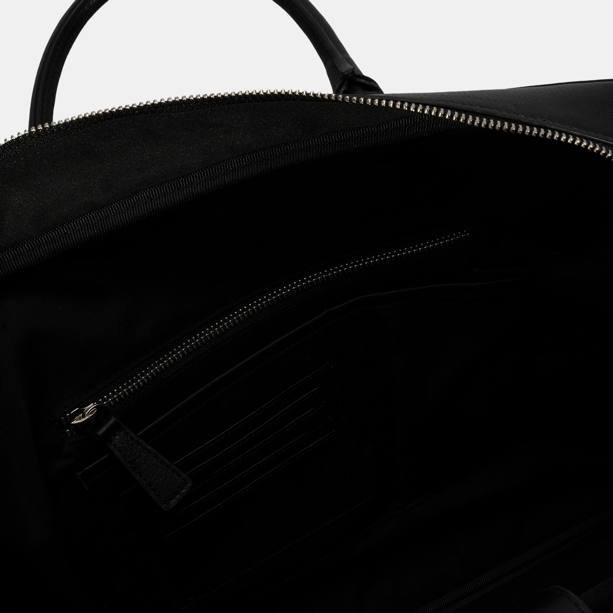 Erkek Siyah Deri Evrak Çantası