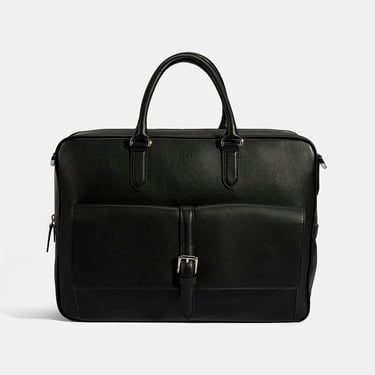  Erkek Siyah Deri Evrak Çantası