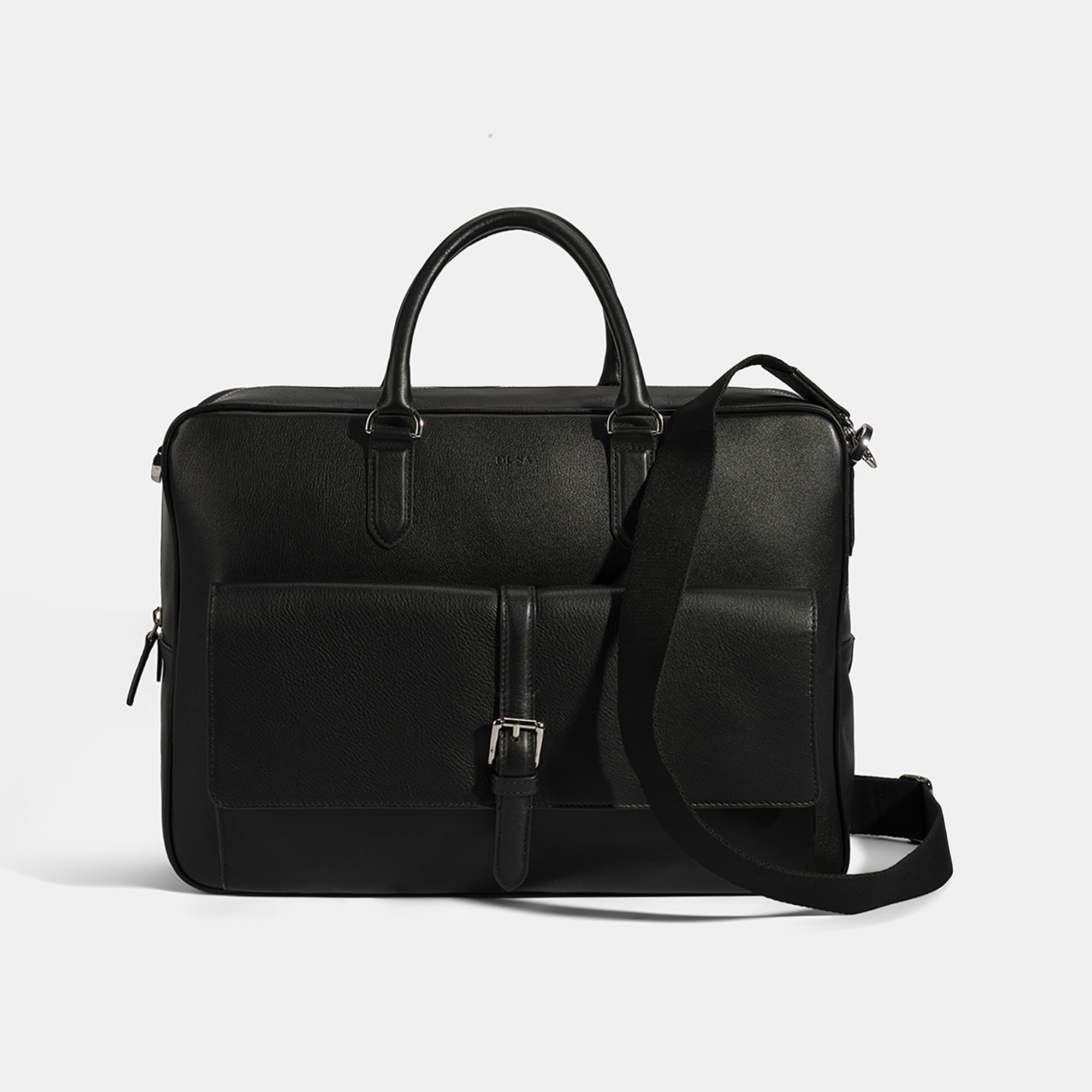 Erkek Siyah Deri Evrak Çantası