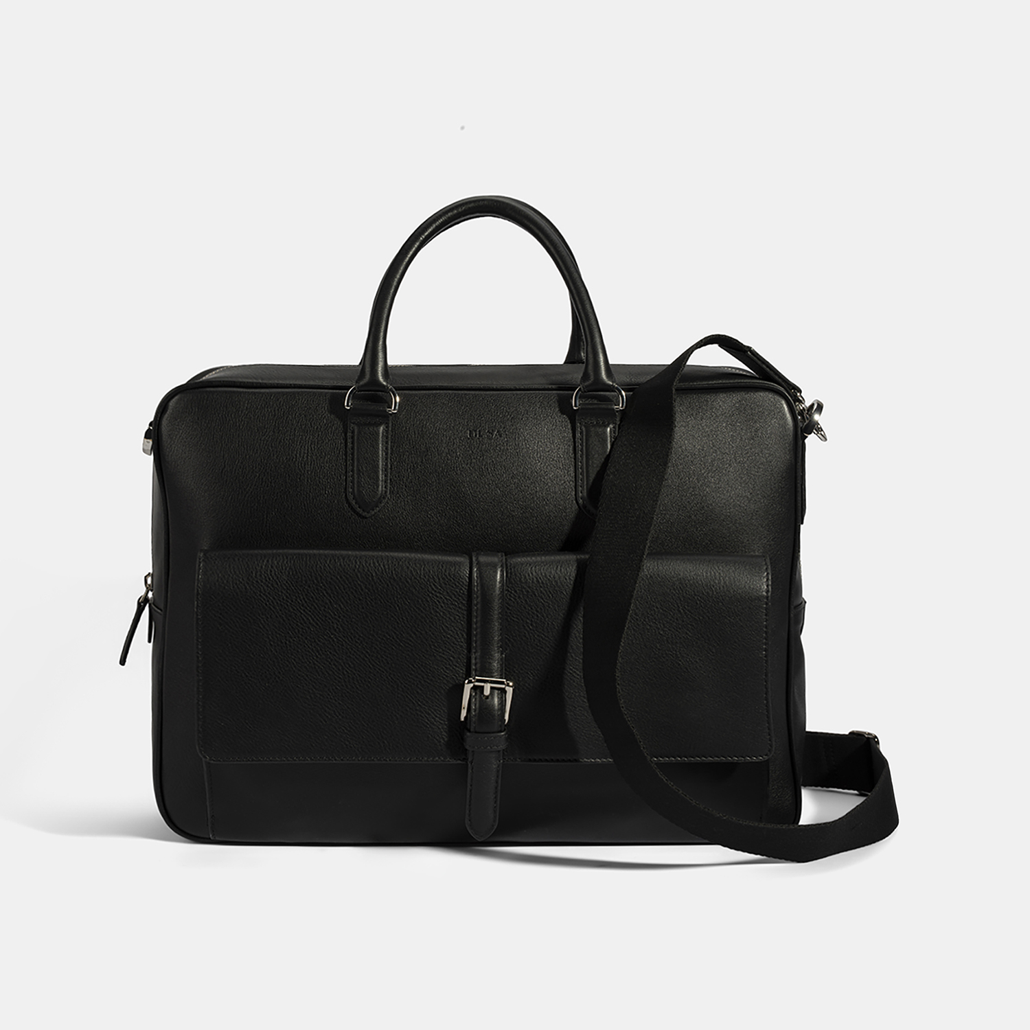  Erkek Siyah Deri Evrak Çantası