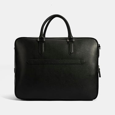  Erkek Siyah Deri Evrak Çantası