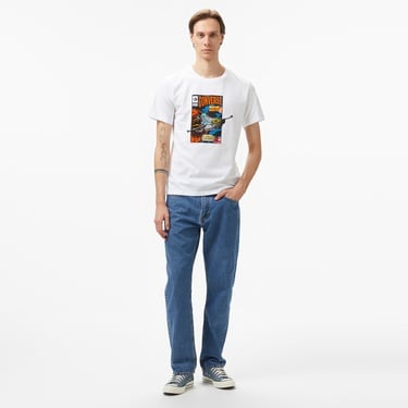  Converse Comic Cover Erkek Beyaz T-Shirt