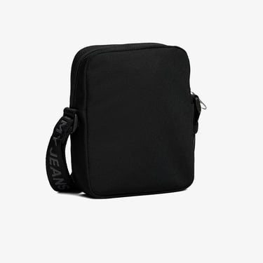  Tommy Jeans Essentials Daily Reporter Erkek Siyah Çapraz Çanta