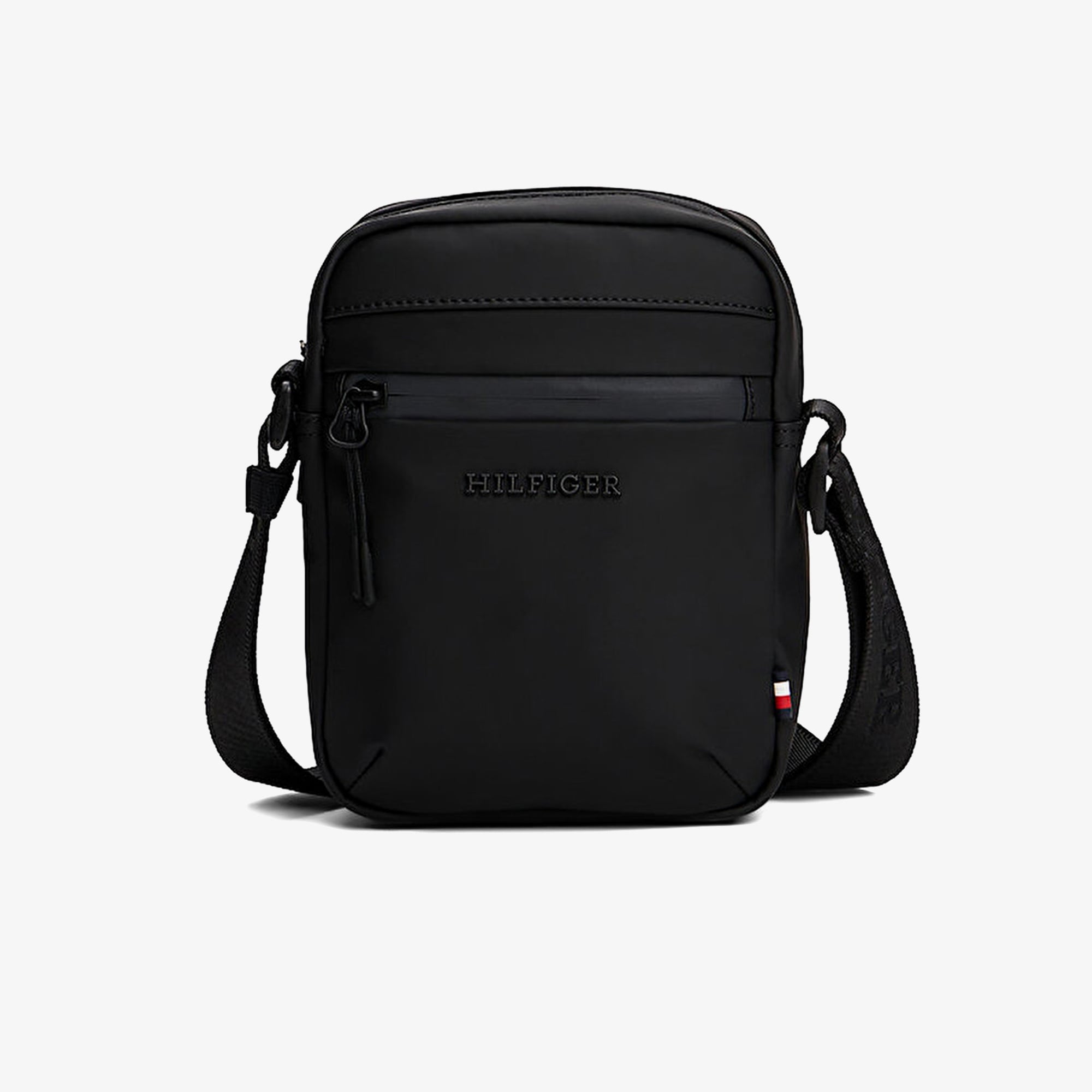 Tommy Hilfiger Tpu Mini Reportaer Erkek Siyah Çapraz Çanta