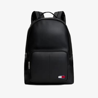  Tommy Jeans Essentials Daily Dome Erkek Siyah Sırt Çantası
