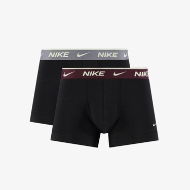  Nike Trunk 2' li Erkek Siyah Boxer